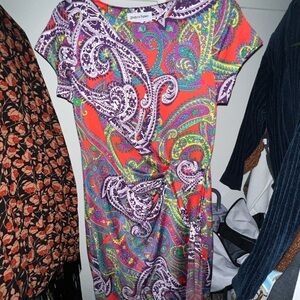 Shelby & Palmer Multicolor Paisley Dress